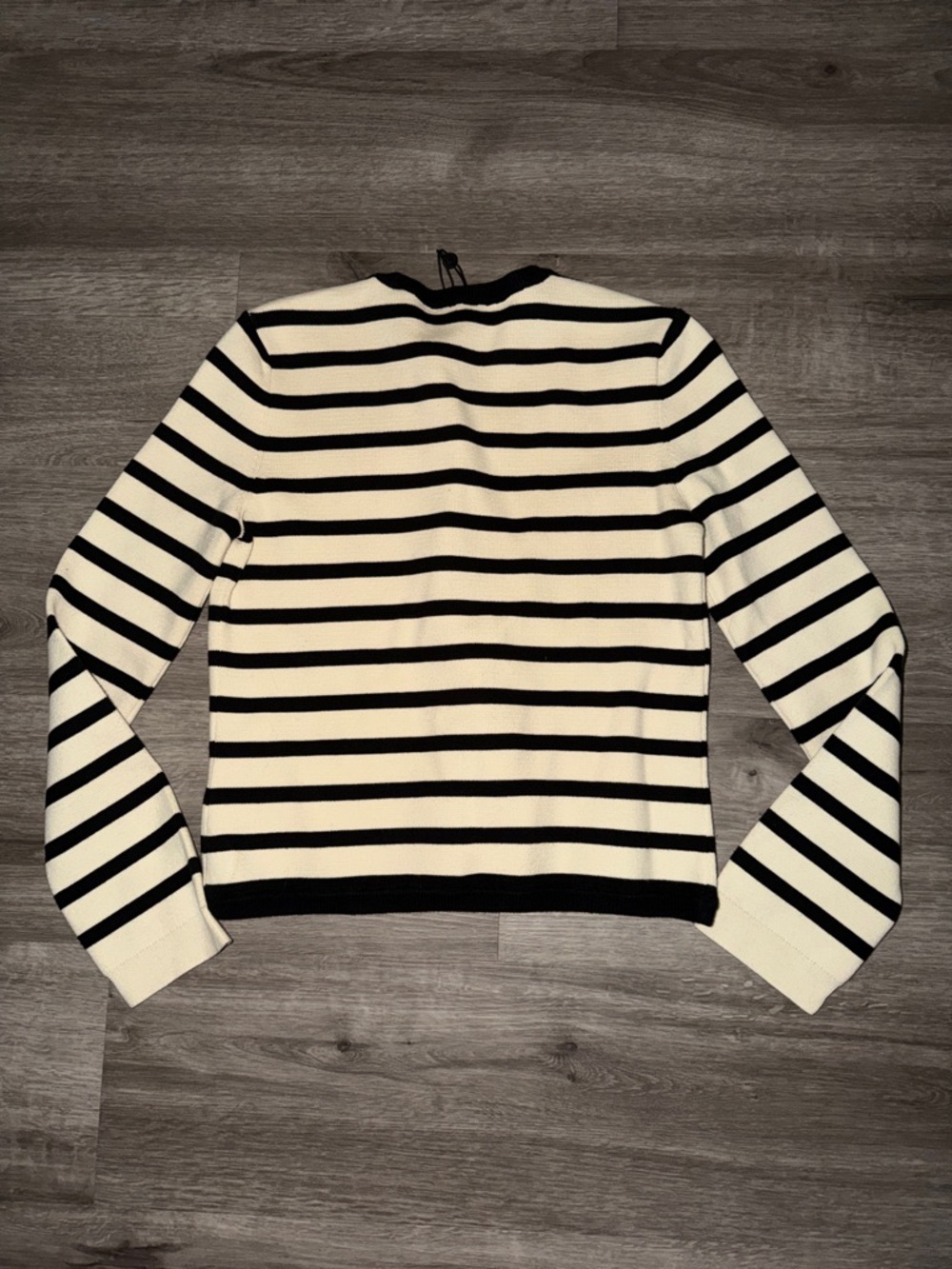 rag & bone Dee striped cotton-blend cardigan - Picture 8 of 8